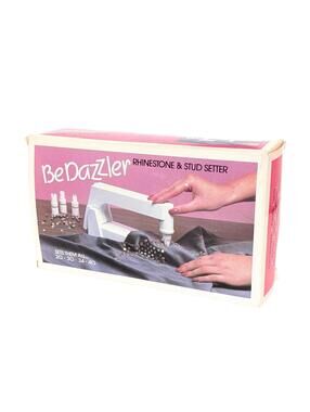 Vintage BeDazzler Rhinestone & Stud Setter Machine